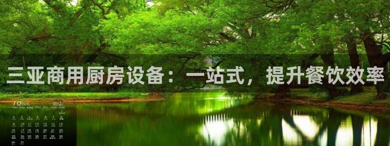 尊龙实业 吴友良：三亚商用厨房设备：一站式，提升餐饮效率
