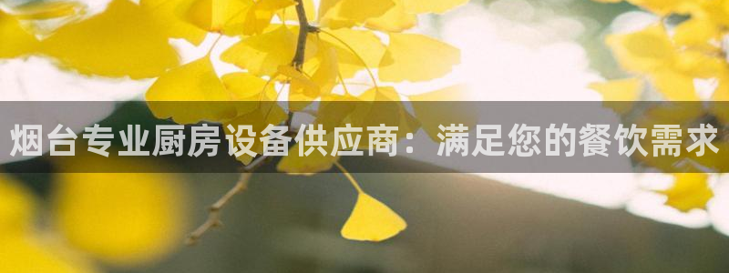 尊龙凯时人生就是博·(中国)官网：烟台专业厨房设备供应商：满