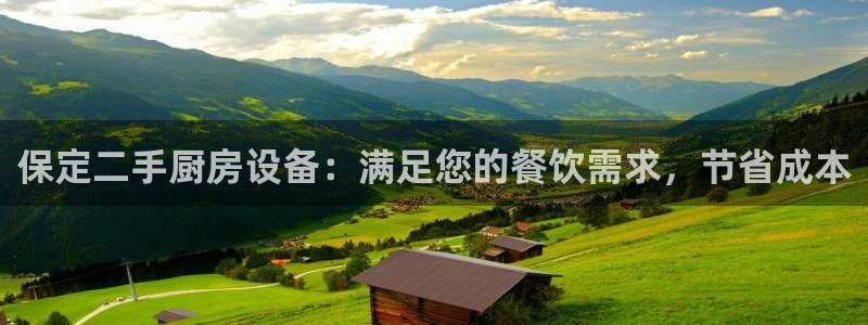 尊龙网址登录官网：保定二手厨房设备：满足您的餐饮需求，节省成