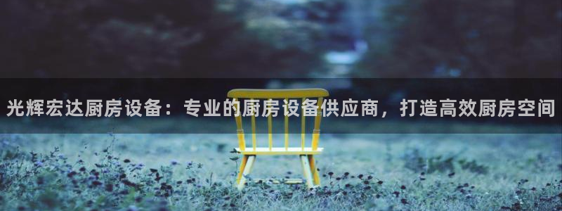 尊龙凯时 人生就是搏!平台：光辉宏达厨房设备：专业的厨房设备