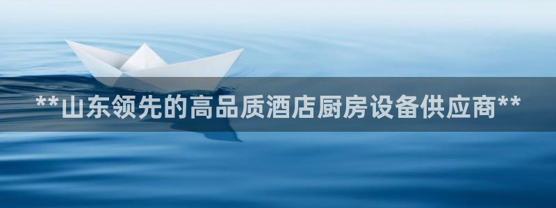 凯时登录首页,凯时K66：**山东领先的高品质酒店厨房设备供