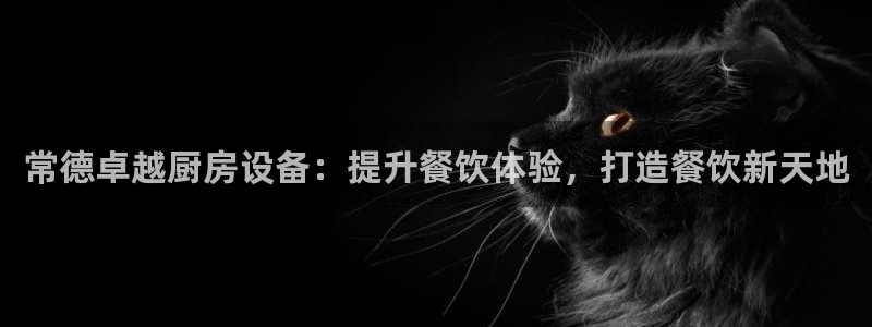 尊龙最近一次露面：常德卓越厨房设备：提升餐饮体验，打造餐饮新