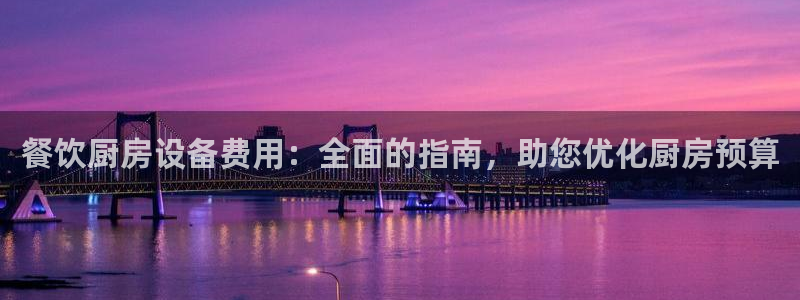 尊龙游戏官网：餐饮厨房设备费用：全面的指南，助您优化厨房预算