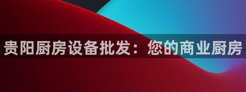 尊龙凯时企业文化：贵阳厨房设备批发：您的商业厨房