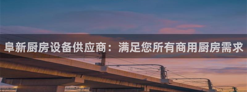 尊龙网站登录：阜新厨房设备供应商：满足您所有商用厨房需求