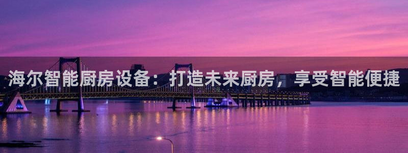 尊龙客服：海尔智能厨房设备：打造未来厨房，享受智能便捷