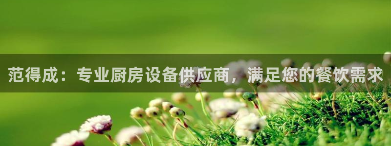 尊龙人生就是傅官网：范得成：专业厨房设备供应商，满足您的餐饮