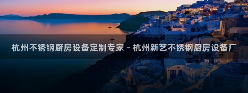 凯时效果怎么样：杭州不锈钢厨房设备定制专家 - 杭州新艺不锈