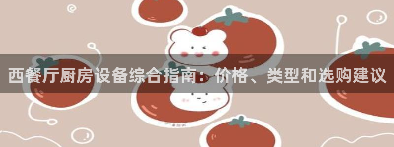 尊龙人生就是博一下下：西餐厅厨房设备综合指南：价格、类型和选