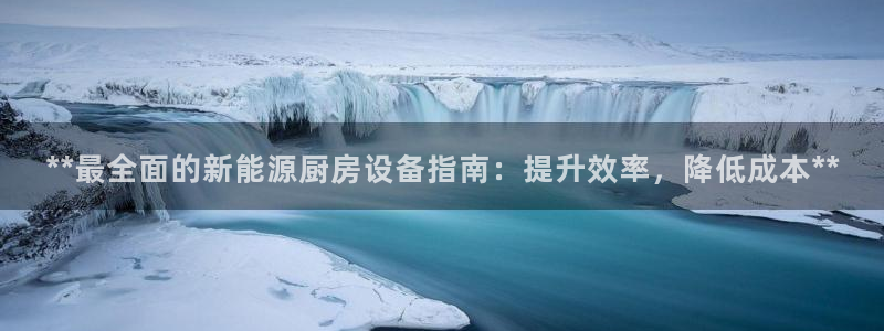 尊龙凯时白家乐：**最全面的新能源厨房设备指南：提升效率，降