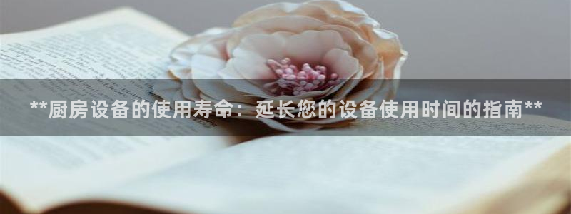 凯时官网app下载官方网站：**厨房设备的使用寿命：延长您的