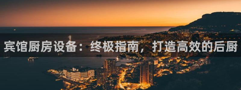 尊龙现金一下S选来就送38：宾馆厨房设备：终极指南，打造高效